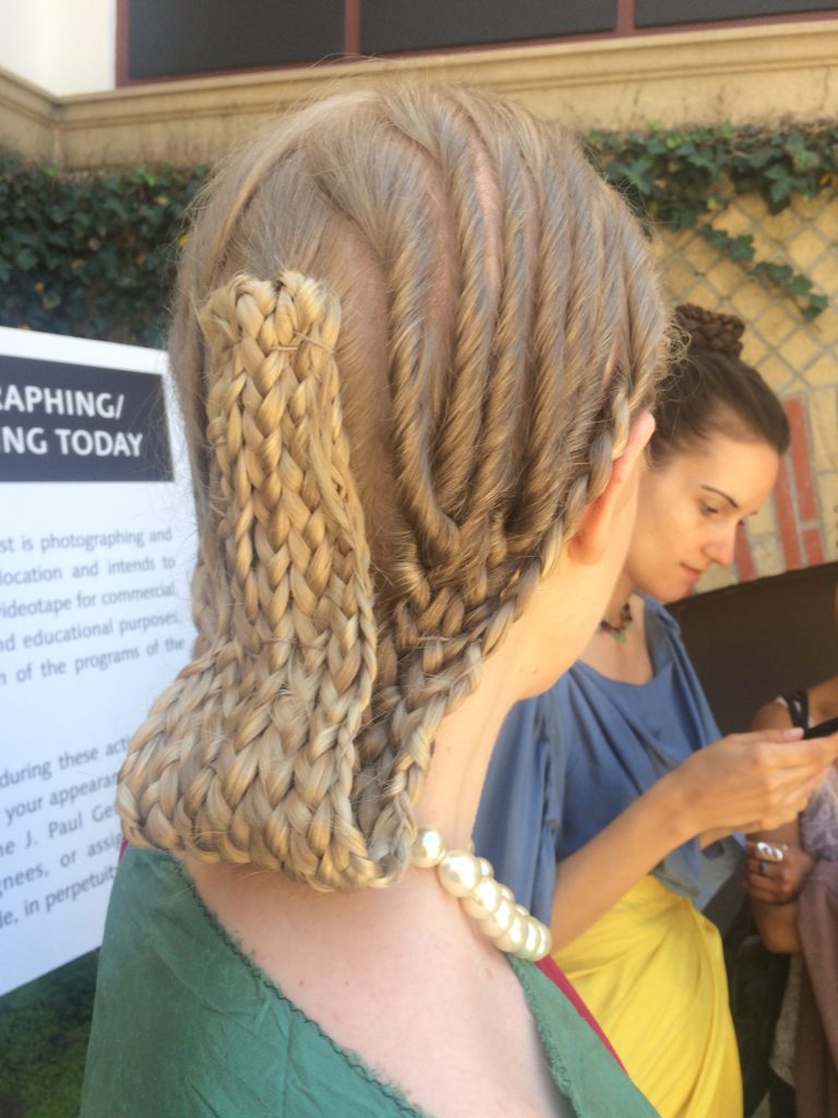 Ancient Greek Bound Hairstyle | 500 B.C. Hair Tutorial - YouTube